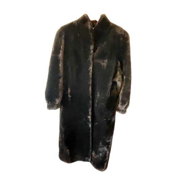Overland Outfitters 1989 Vintage Sheepskin Chocolate Longline Fur